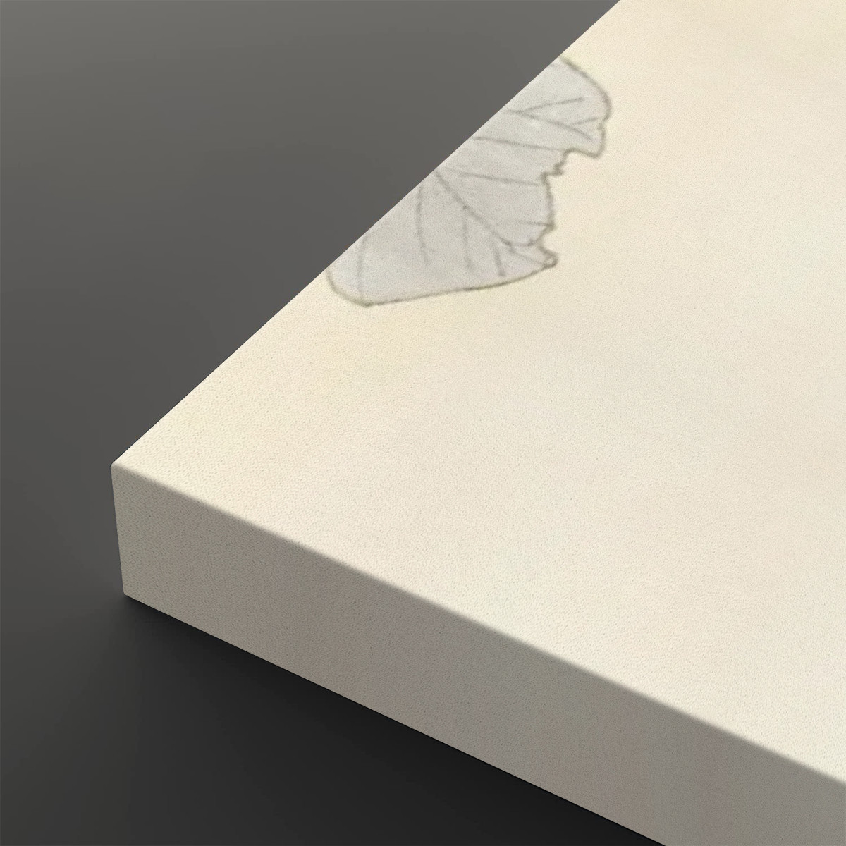 Bird at flowering bean plant (1900 - 1930) by Ohara Koson (1877-1945) - Large Canvas Wall Art (1:2) - Image 4