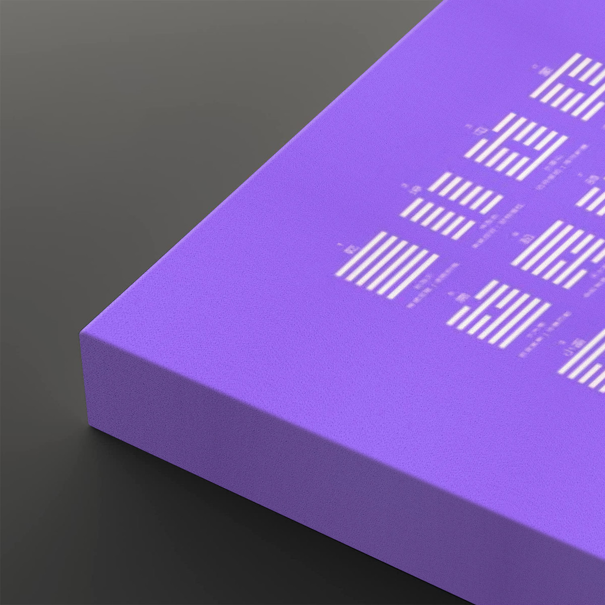 I Ching (Purple) - 3 Panels Canvas Wall Art (Set G) - Image 4