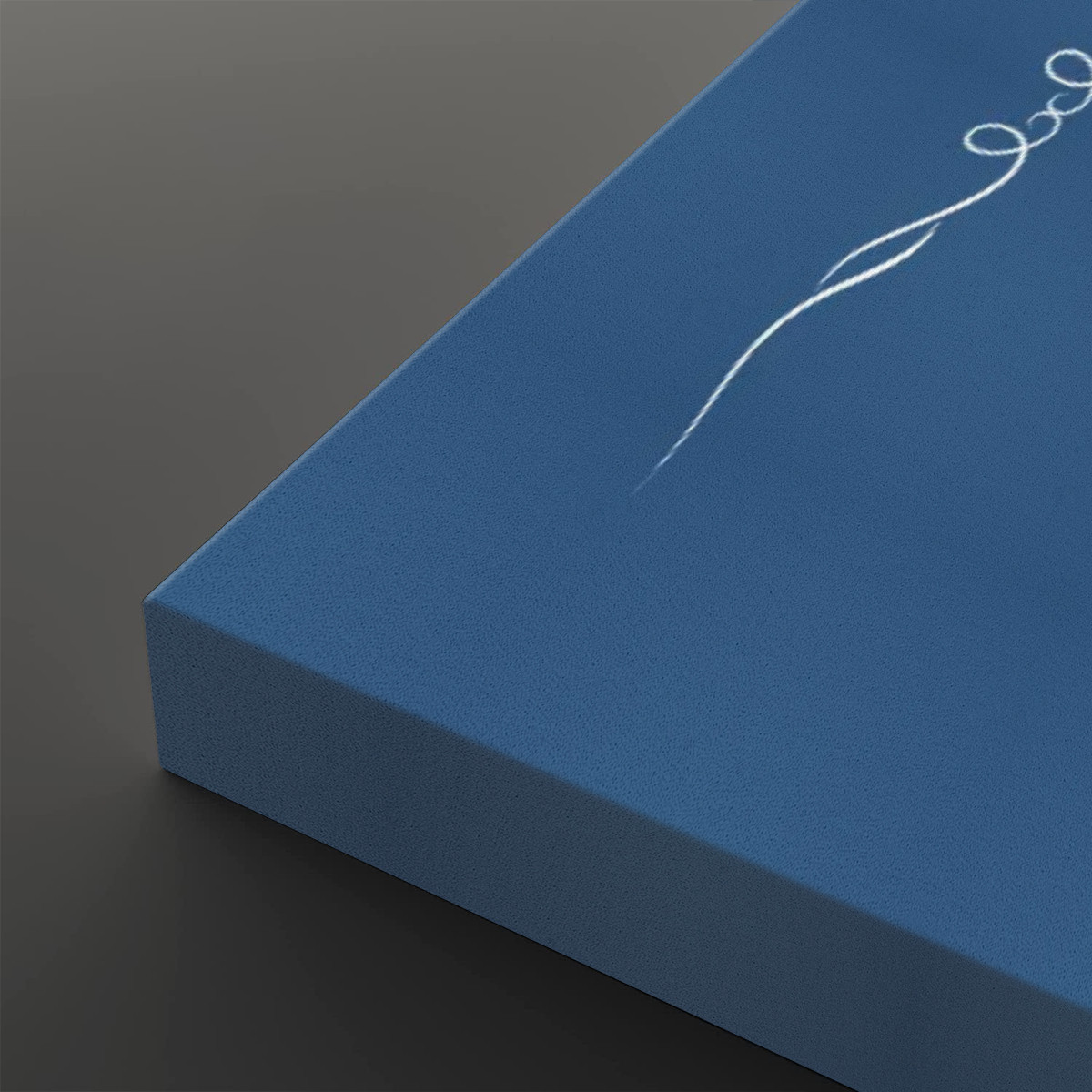 I Ching (Dark Blue) - Large Canvas Wall Art (1:2) - Image 4