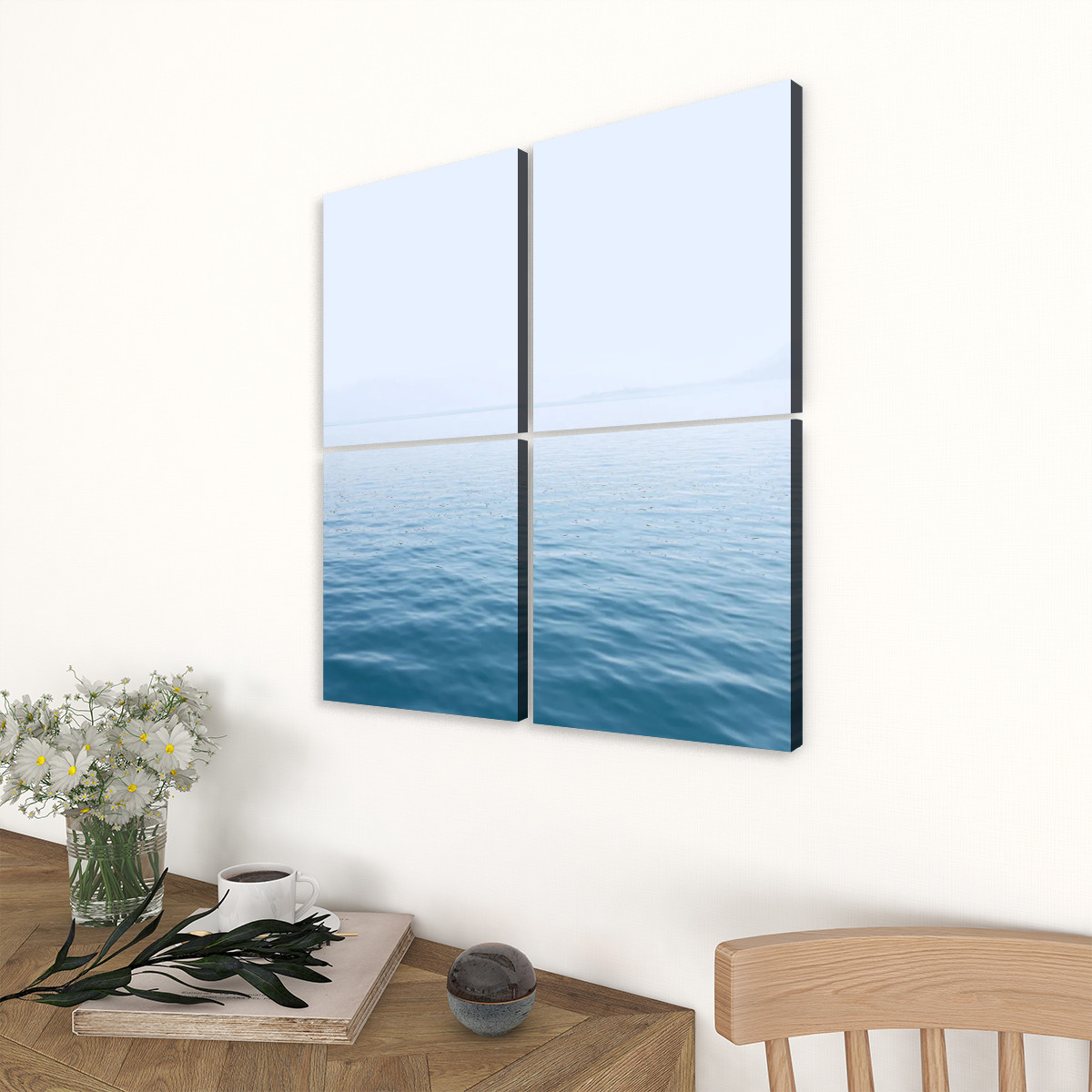4 Panels Square Canvas Wall Art - Image 2