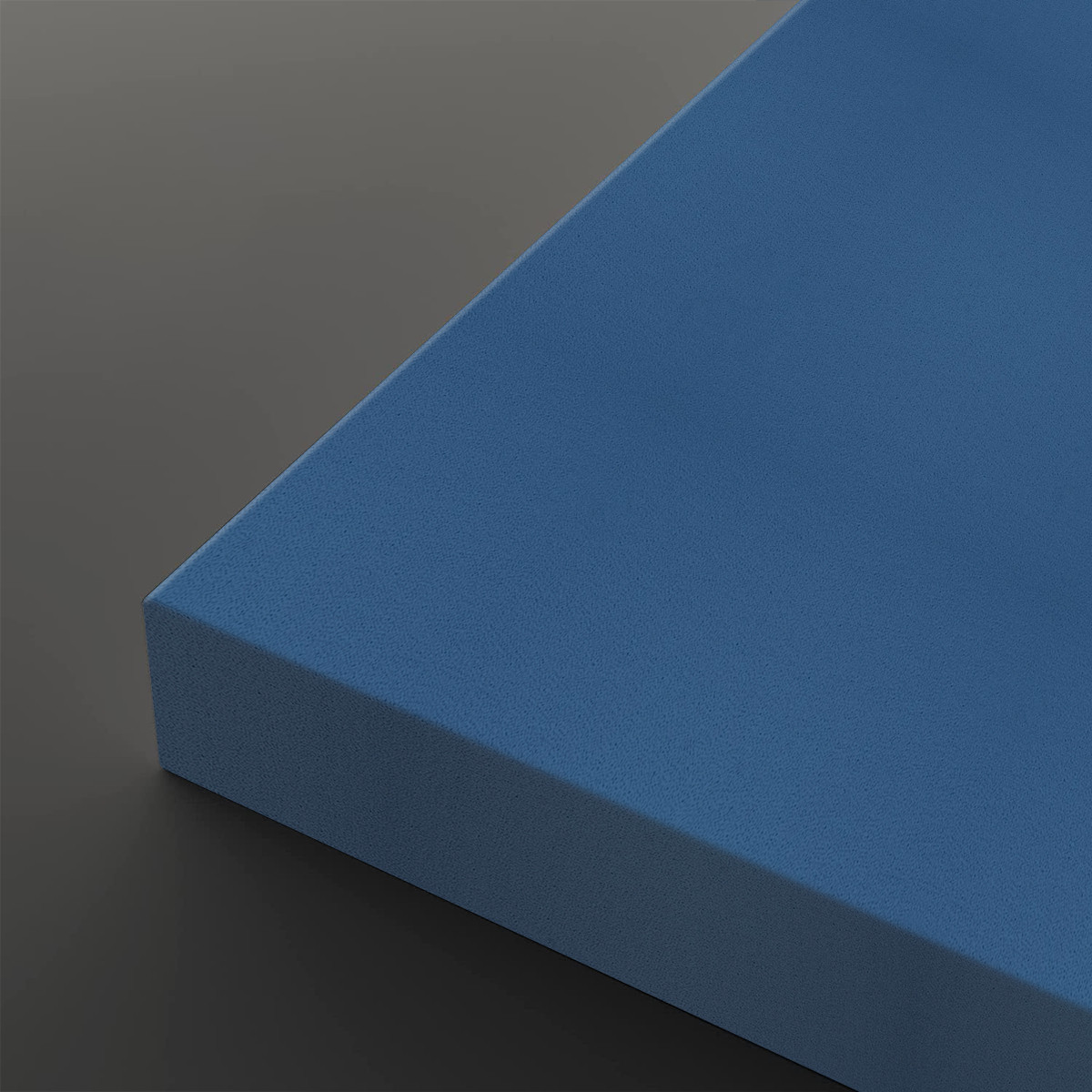 Heart Sutra Lotus (Blue/Gold) - 2 Panels Canvas Wall Art (16"x24") - Image 4