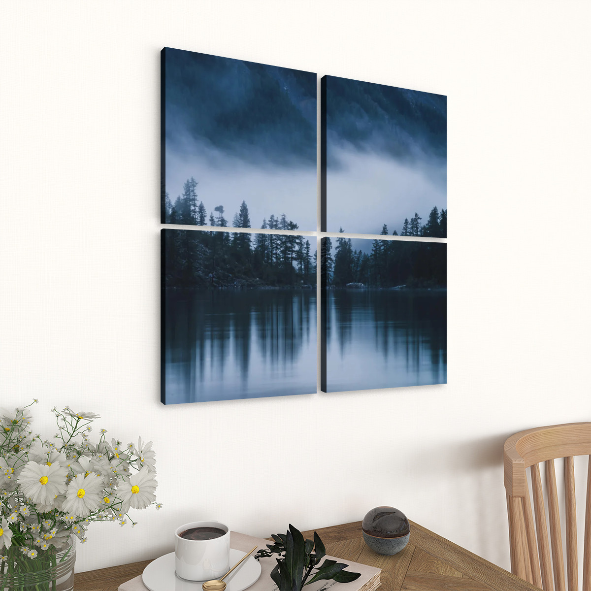 4 Panels Square Canvas Wall Art - Image 3