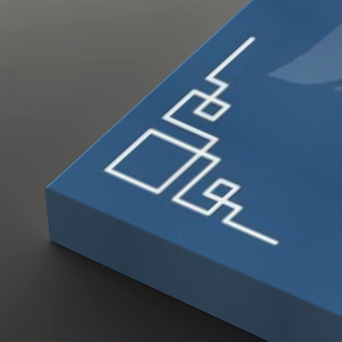 Great Compassion Mantra (Blue) - Canvas Wall Art (24'x36") - Image 4